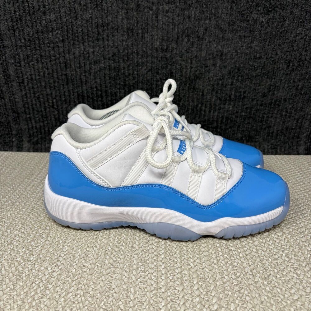 Nike Air Jordan 11 Retro Low University Blue UNC White Women’s 8.5 7Y FV5121-100